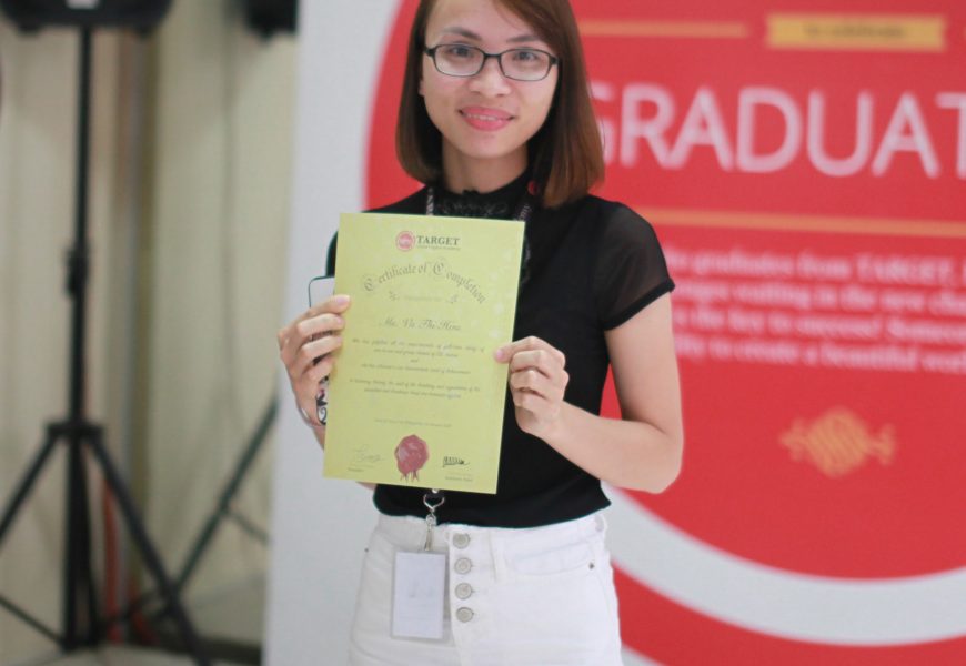 Bạn Hòa review học tiếng Anh ở philippines Trường Target