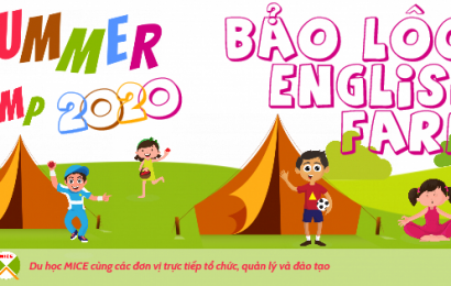 Trại hè Bảo Lộc English Farm 2020 1 đến 4 tuần: tiếng Anh, du lịch & nông trại